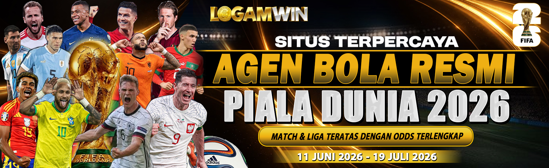LOGAMWIN Agen Bola Resmi Piala Dunia 2026