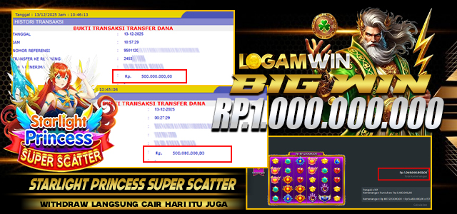 Jacktpot Kemenangan Besar Logamwin